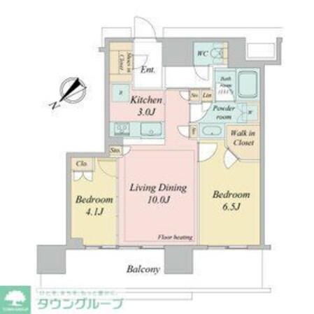 NAGOYA the TOWERの物件間取画像